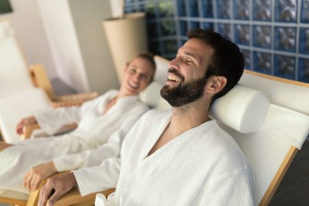 Couple,Enjoying,Wellness,Spa,Resort,Treatments